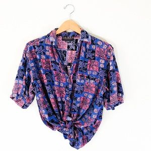 Funky 80s blouse